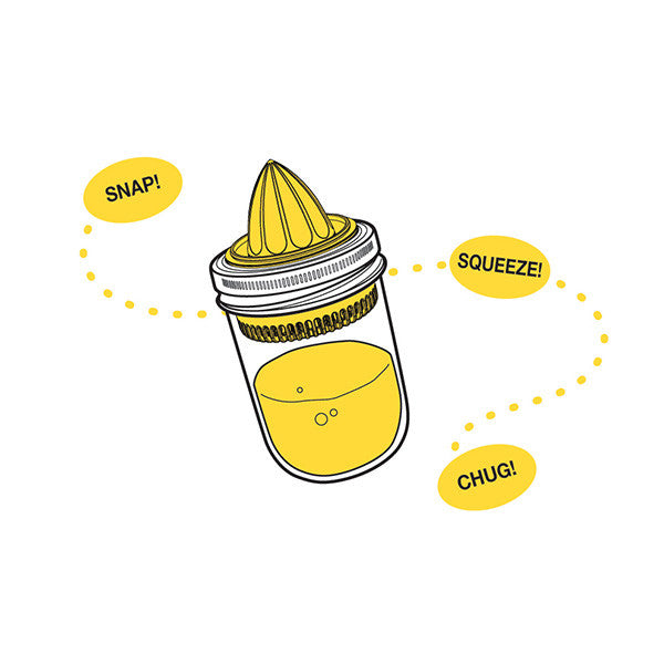 Jarware Juicer - Mason Jar Accessory - Illustration
