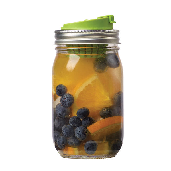Jarware Fruit Infusion Lid - Mason Jar Accessory - Oranges