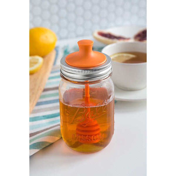 Jarware Honey Dipper - Mason Jar Accessory - Photo