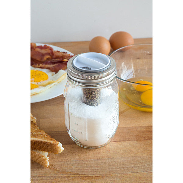 Jarware Mason Jar Spice / Shaker Lid (Regular Mouth) - Mason Jar