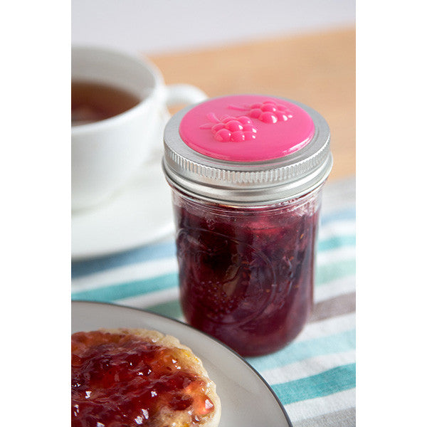 Jarware Berry Jelly/Jam Lid - Mason Jar Canning Accessory - Photo