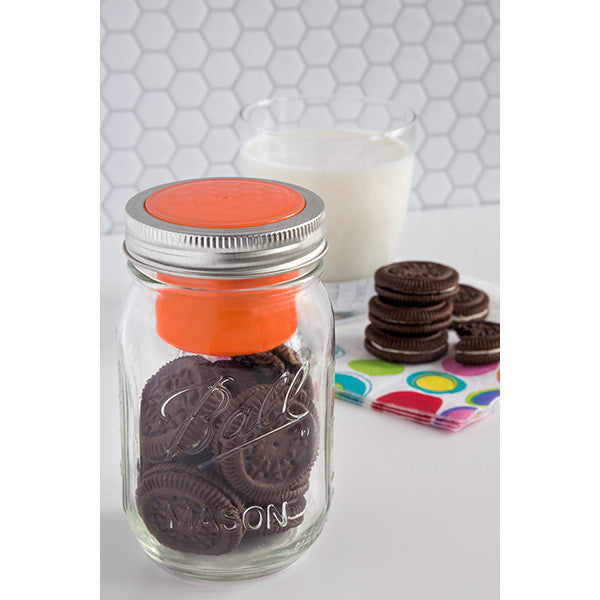Jarware Regular Mouth Snack Pack - Mason Jar Canning Accessory - Photo