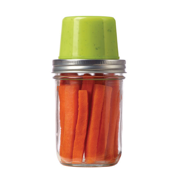 Jarware Wide Mouth Snack Pack - Mason Jar Accessory