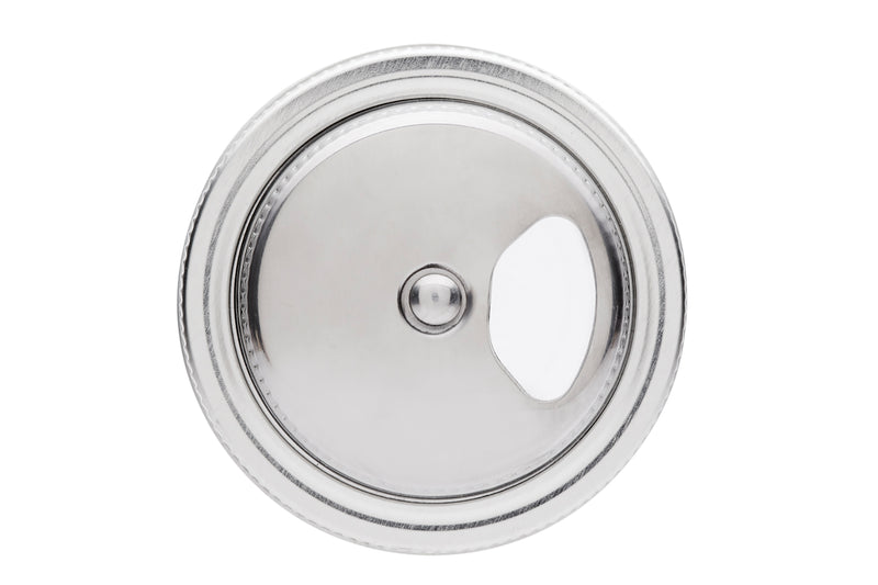Stainless Steel Spice Lid, Regular Mouth Mason Jars